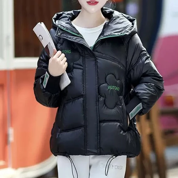 5222#新款女装加绒棉服