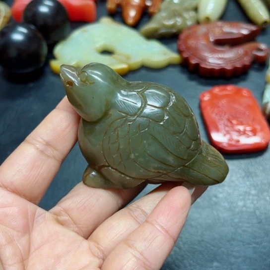 吊坠白玉菩提把件