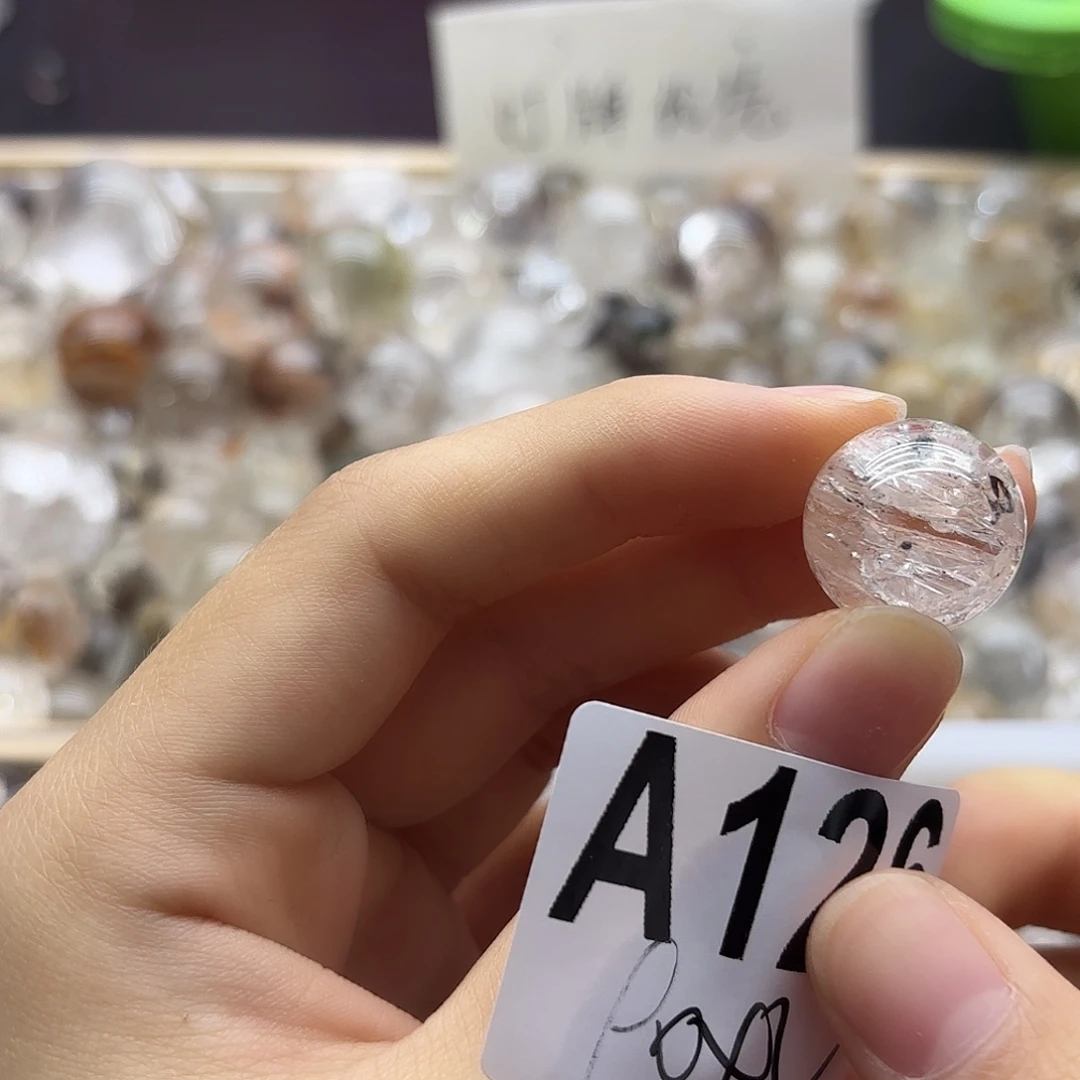 A***m水晶珠宝半成品未镶嵌126