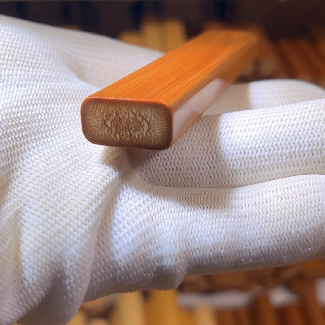 竹红皮扁一物一拍实心竹