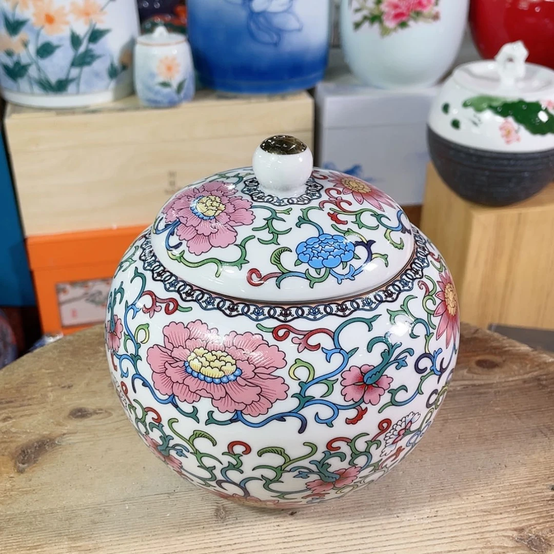 【闪购商品】罐陶瓷茶叶罐密封罐