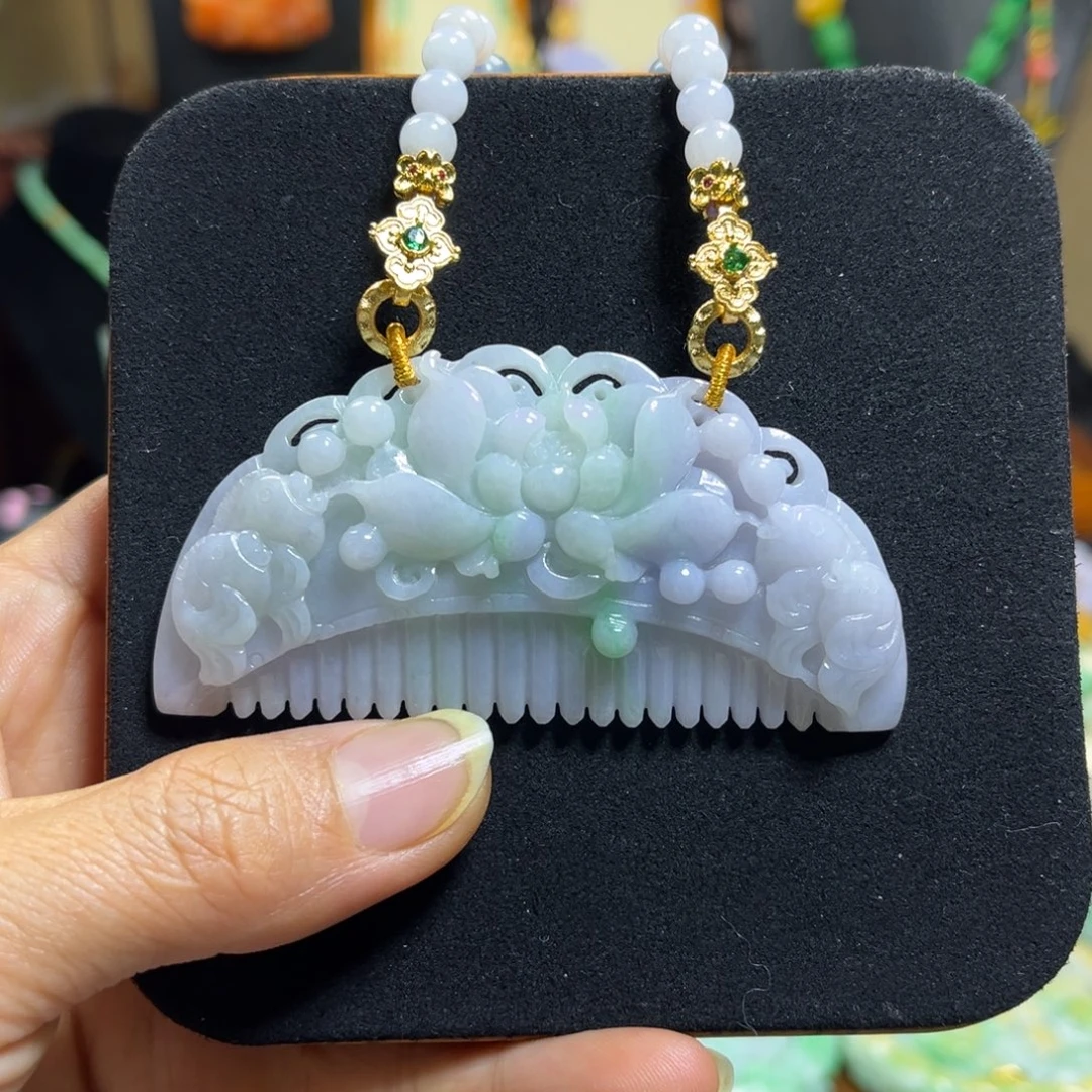 翡翠未镶嵌颈饰天然翡翠