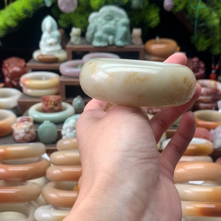 查罗石合金手镯（开口镯）52.6