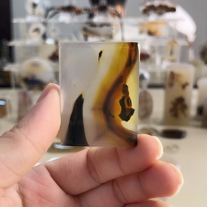 玛瑙/玉髓吊坠(不含链)未镶嵌爸***Y