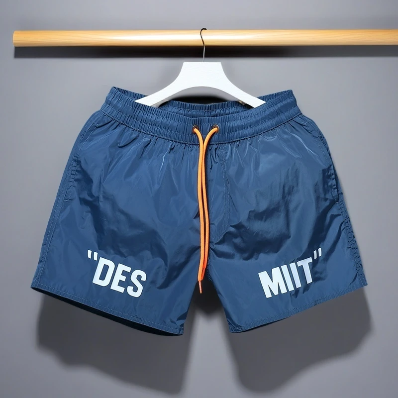 高级感短裤三分裤速干男夏季短裤冰感宽松夏季沙滩裤透气跑步百搭