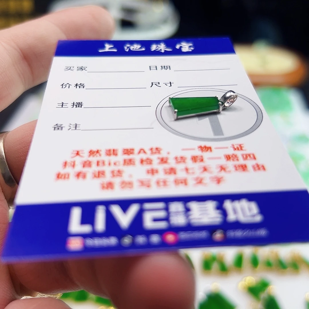 翡翠18K金镶嵌颈饰翡翠