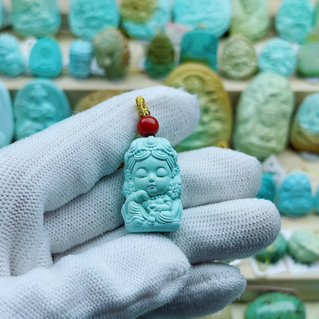 绿松石未镶嵌珠宝奇石