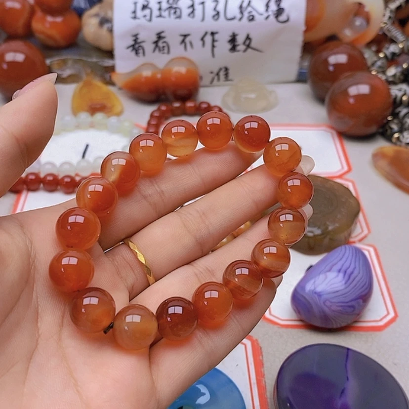 【闪购商品】未镶嵌玛瑙/玉髓珠宝半成品糖*
