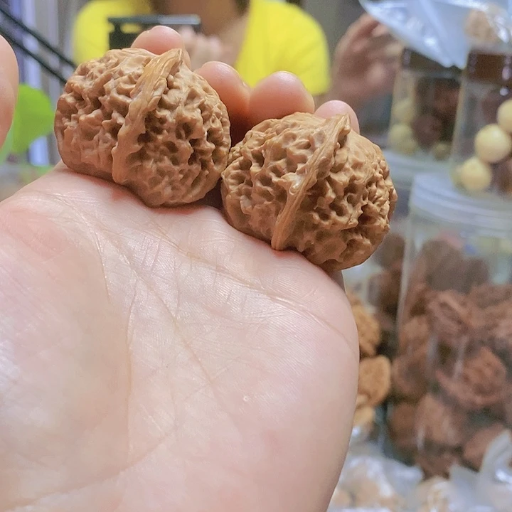 【闪购商品】文玩核桃把件39蓟县元宝