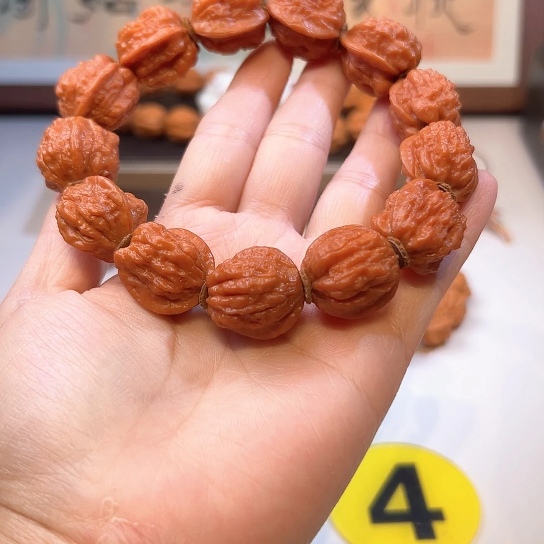 文玩核桃手串小金蟾