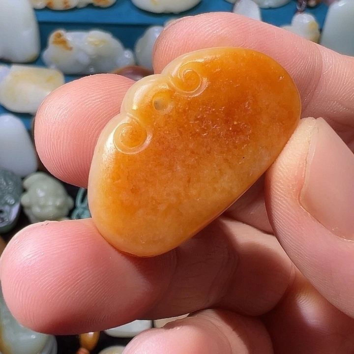 和田玉未镶嵌吊坠(不含链)