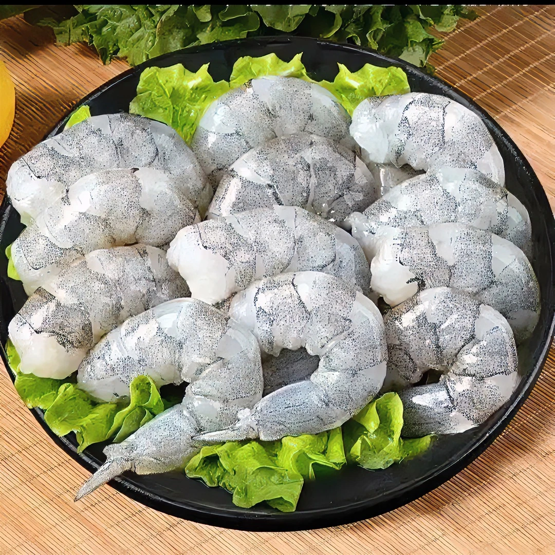 40-50大个头海虾仁手工现扒 去过虾线 一包35粒左右 到手四包四斤