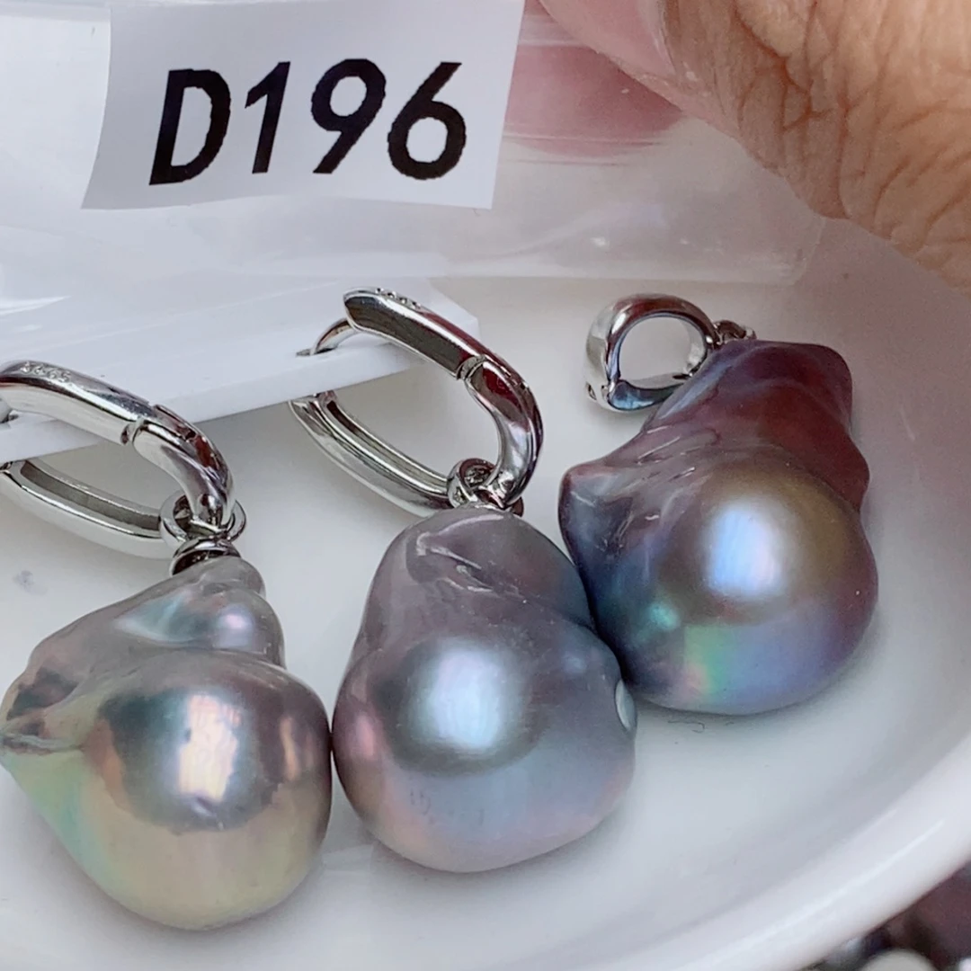 沫****其他银S925镶嵌淡水珍珠