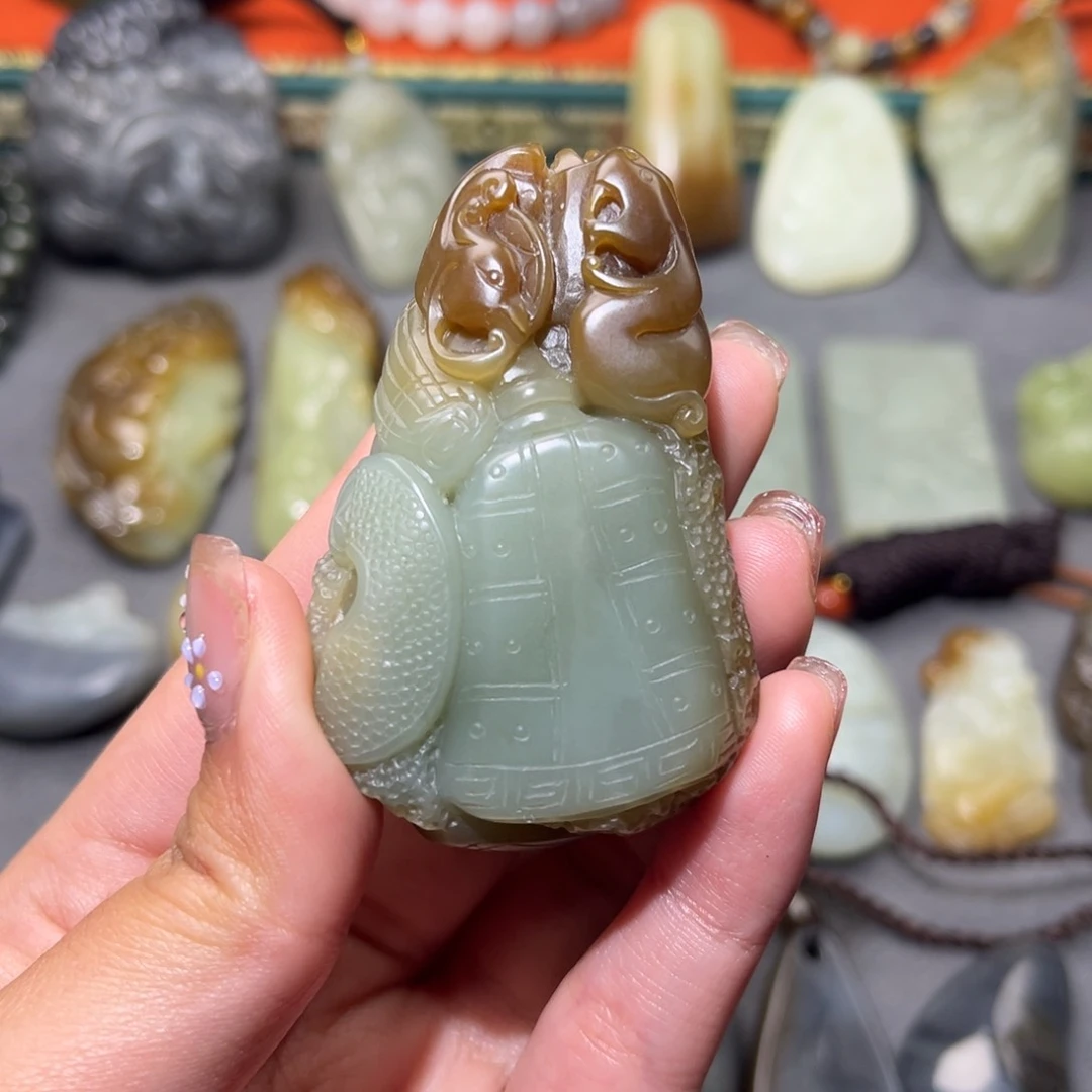 和田玉把件未镶嵌