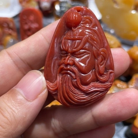 【闪购商品】石英质玉（黄龙玉）未镶嵌颈饰