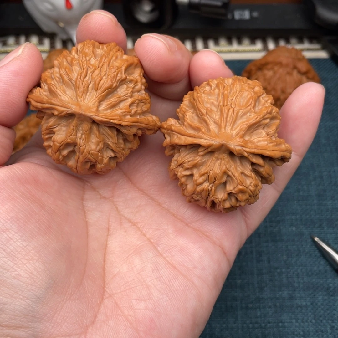 文玩核桃把件全品苹果园45