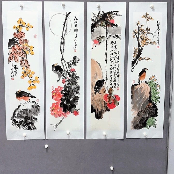 国画亲笔手绘放心去藏