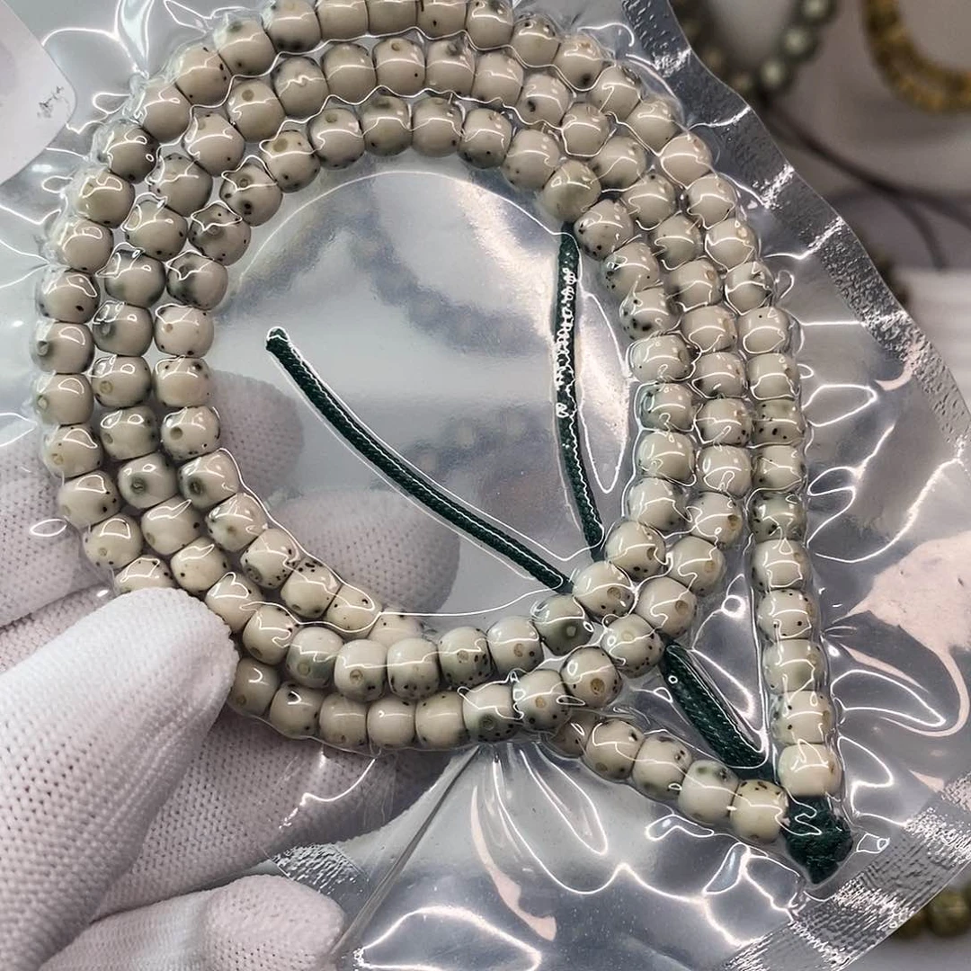 星月菩提手串e****1卡6半壁留白108h050