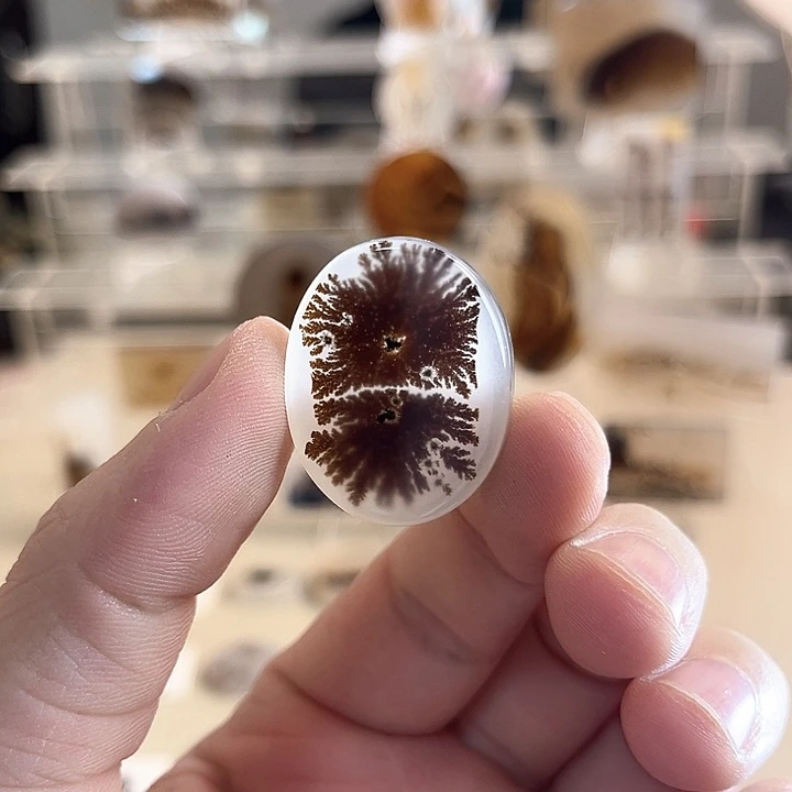 玛瑙/玉髓未镶嵌吊坠(不含链)