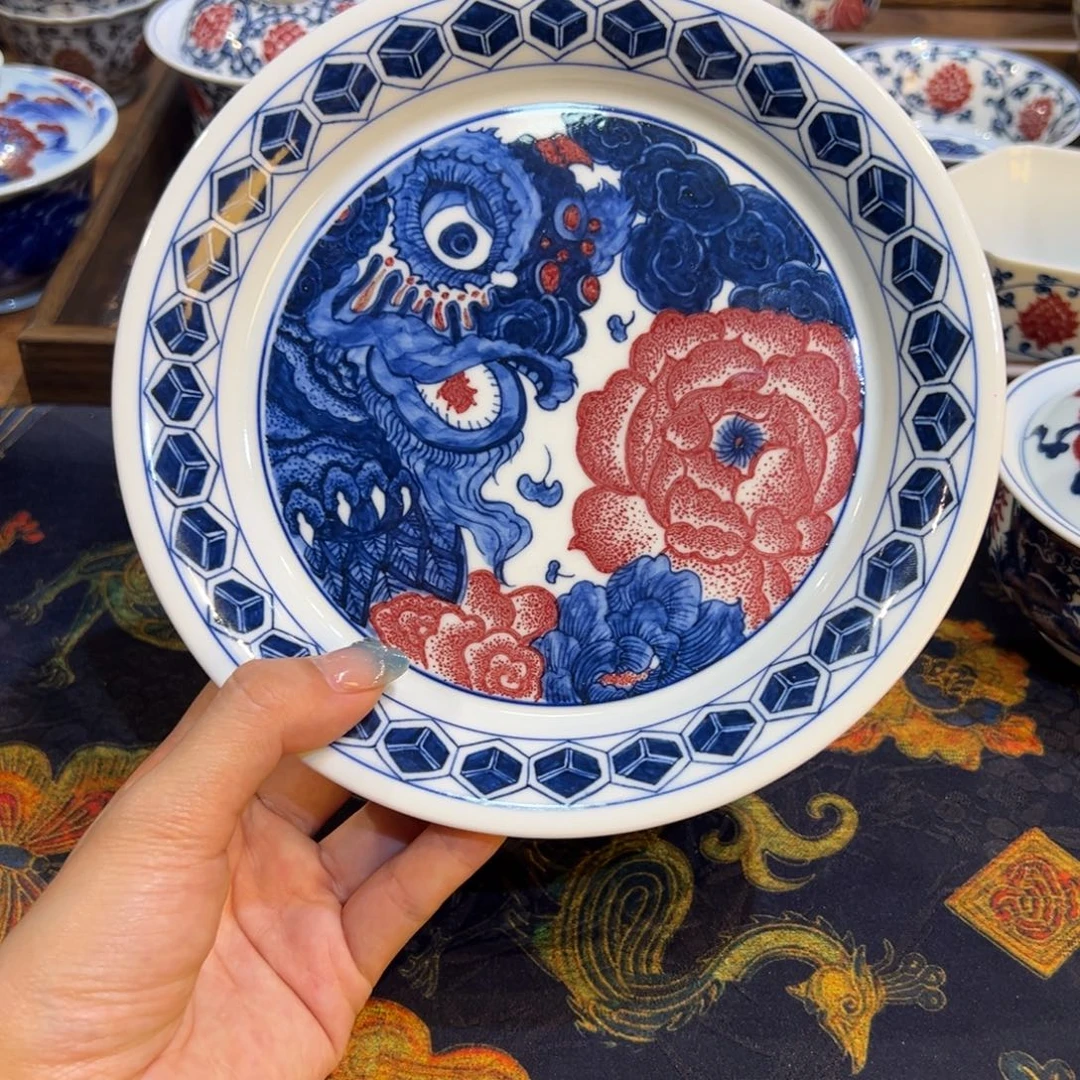 摆件陶瓷景德镇陶瓷茶器百宝箱