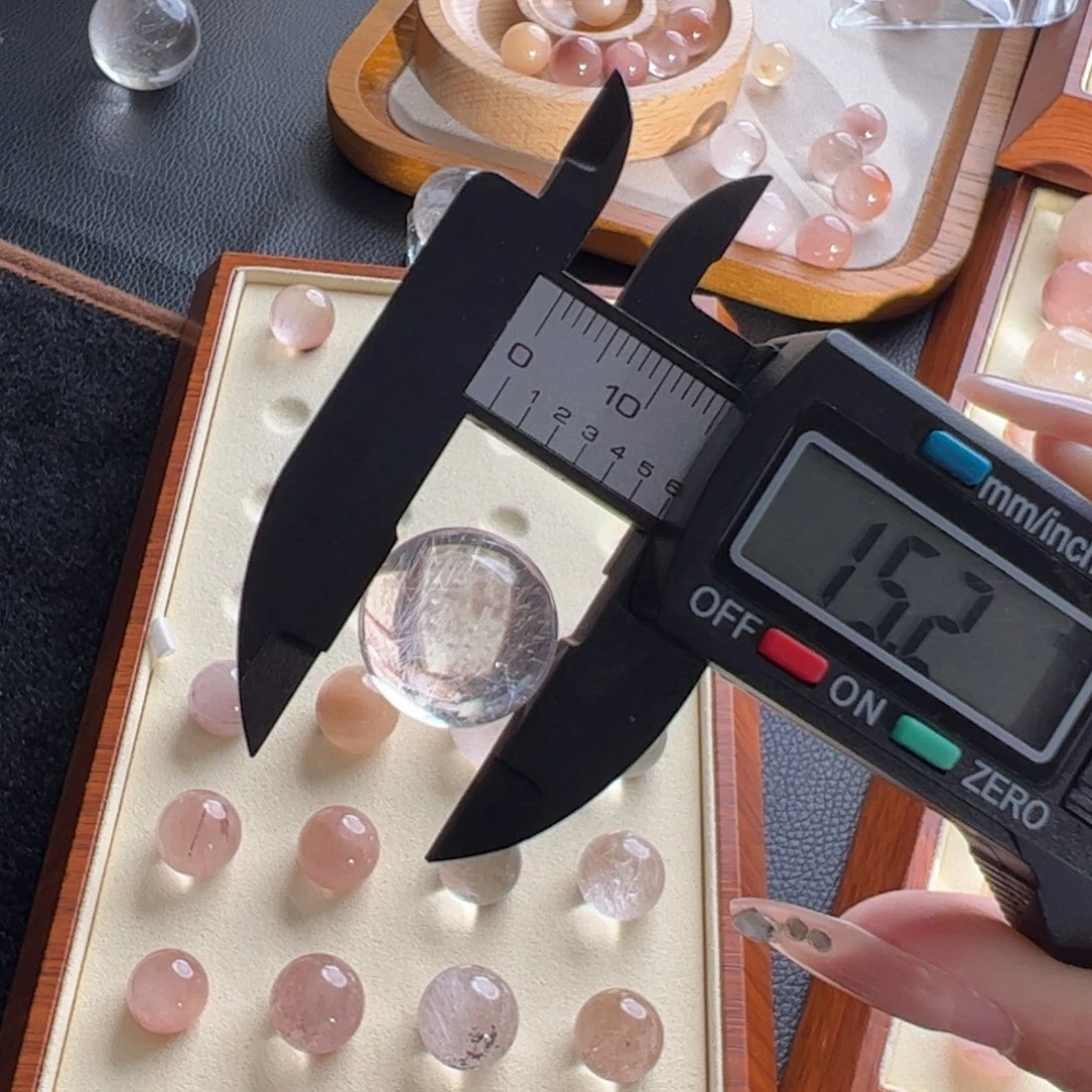 不***菜水晶手链未镶嵌15.2m定制通孔不退不换
