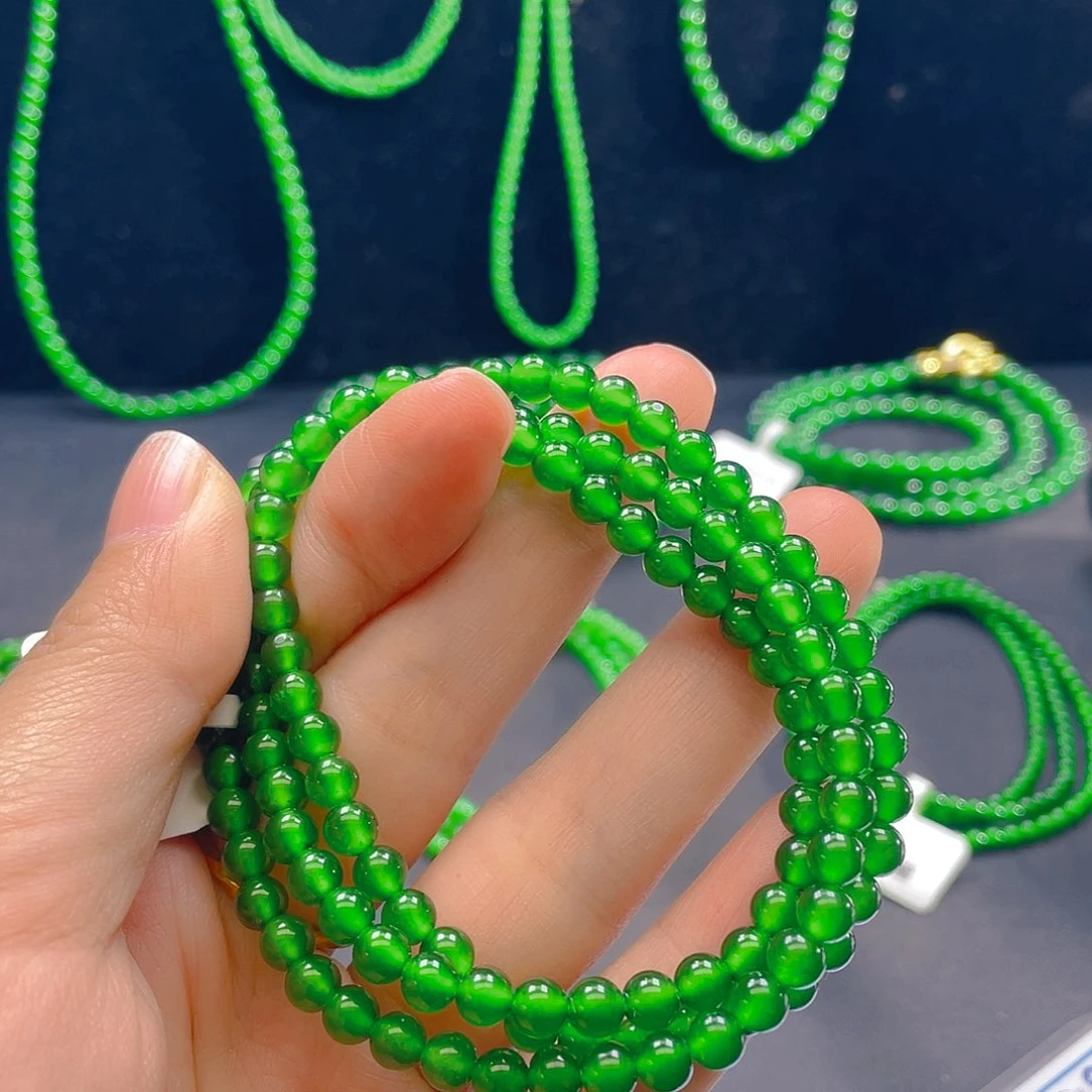 翡翠未镶嵌颈饰卡5