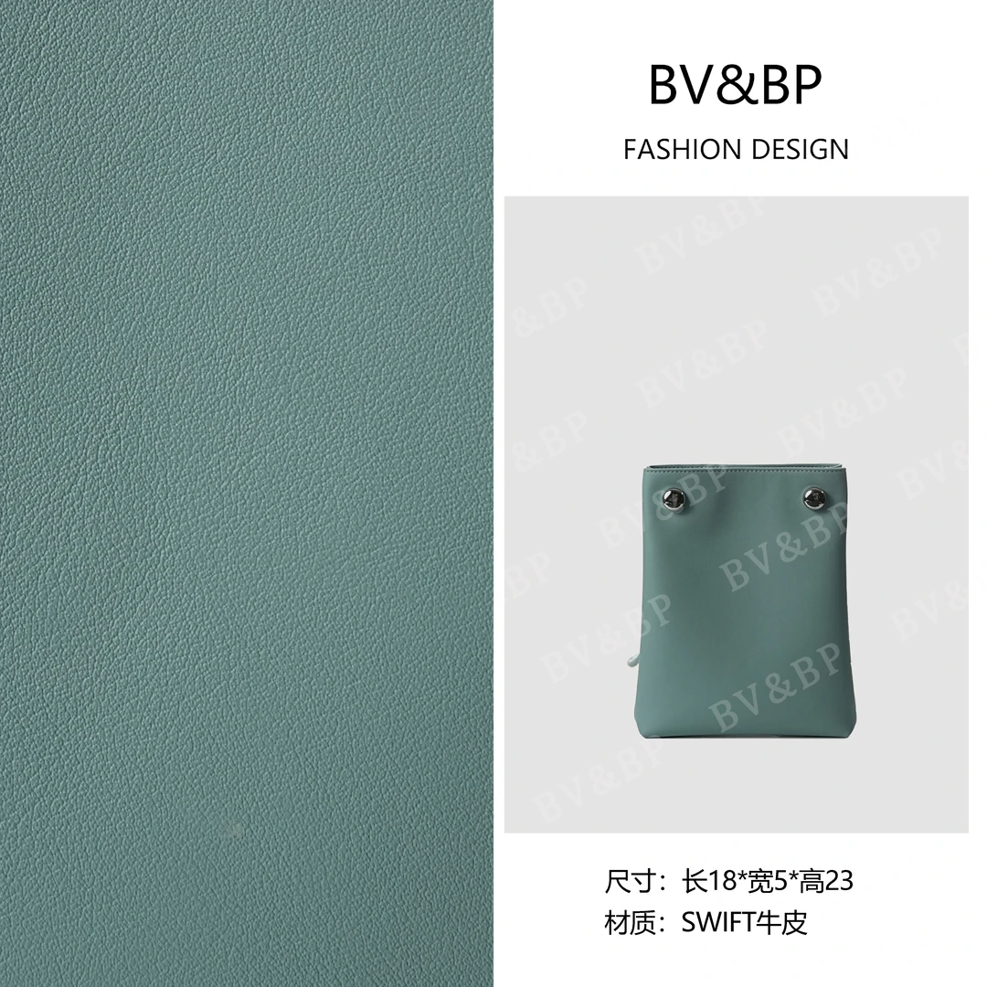 2025新款【冰蓝色】独立设计师款高级感通勤风大容量手机包