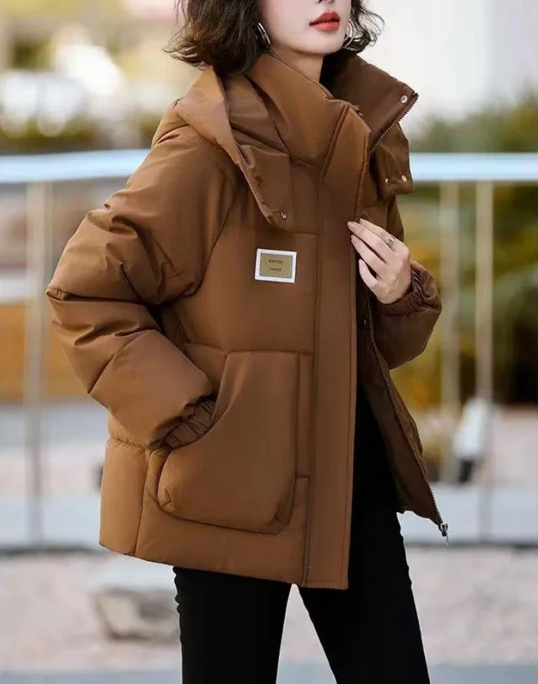 女士休闲百搭棉服1533-A113