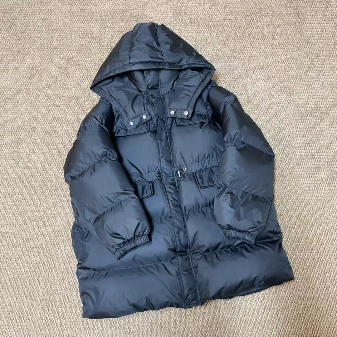 （十八家）669冬季新款收腰抽绳棉服