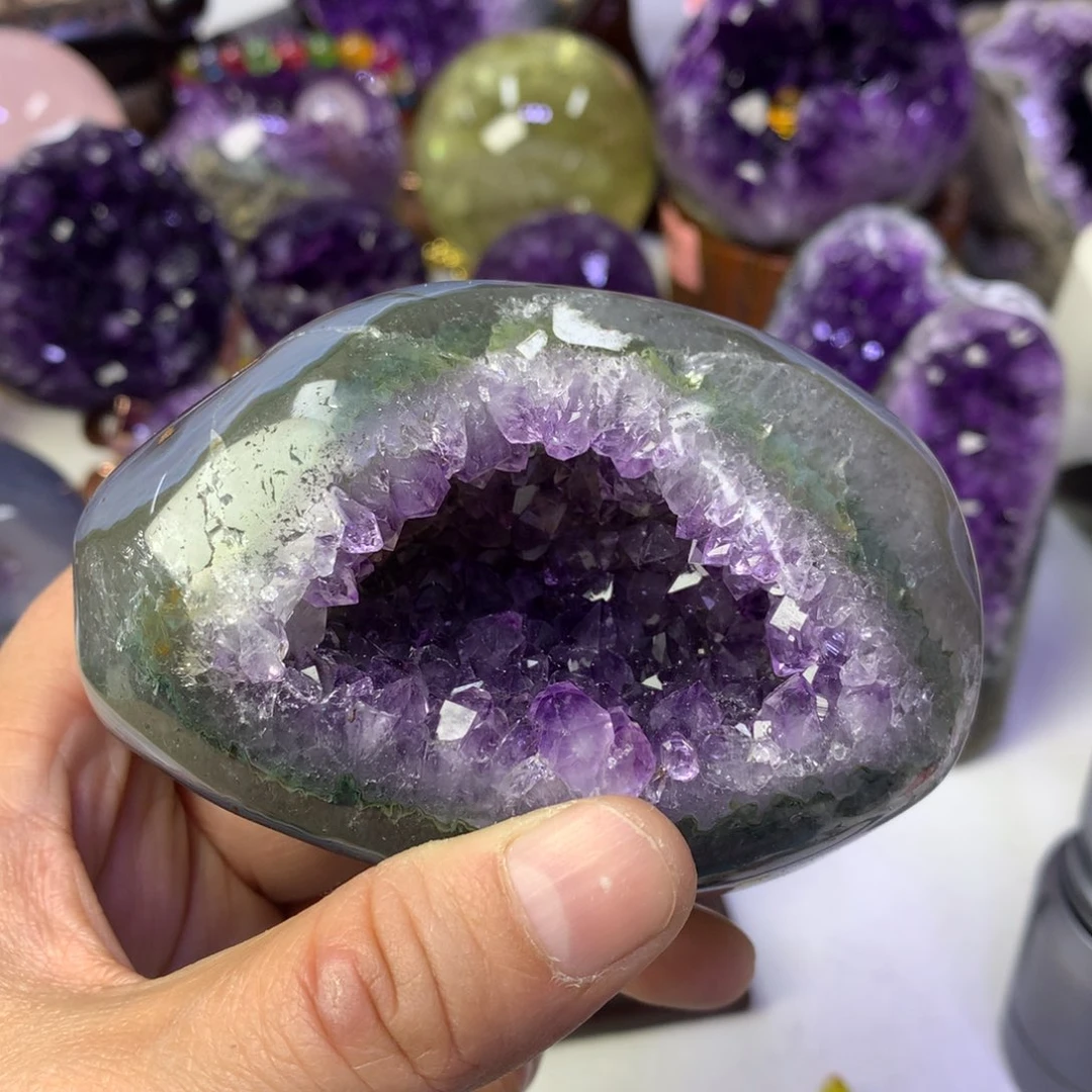 未镶嵌大型摆件（非配饰）紫晶