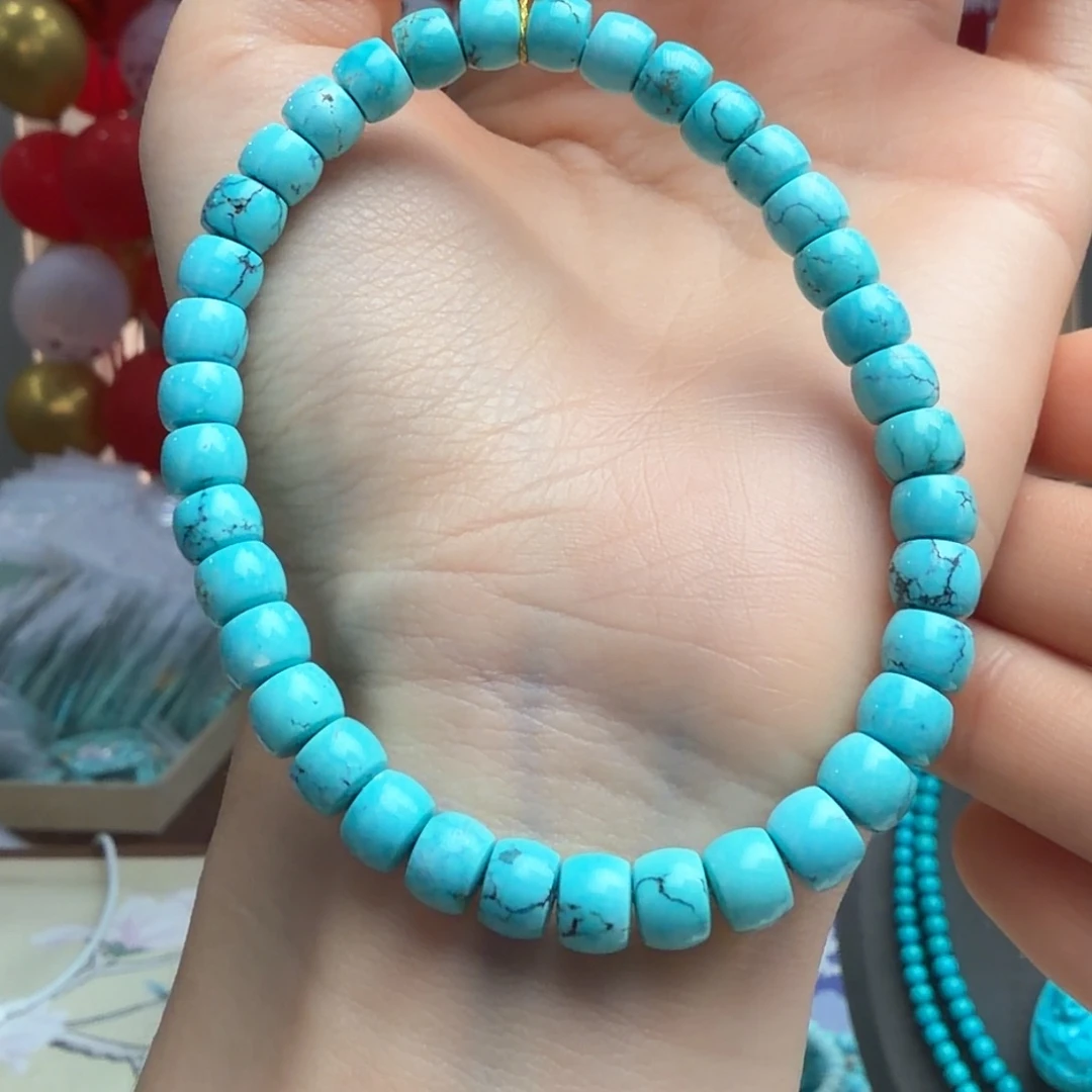 绿松石未镶嵌颈饰