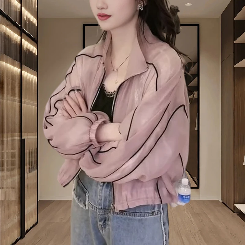 薄款户外防晒衣外套女士2025夏季新款透气防晒服爆款洋气防晒衫女
