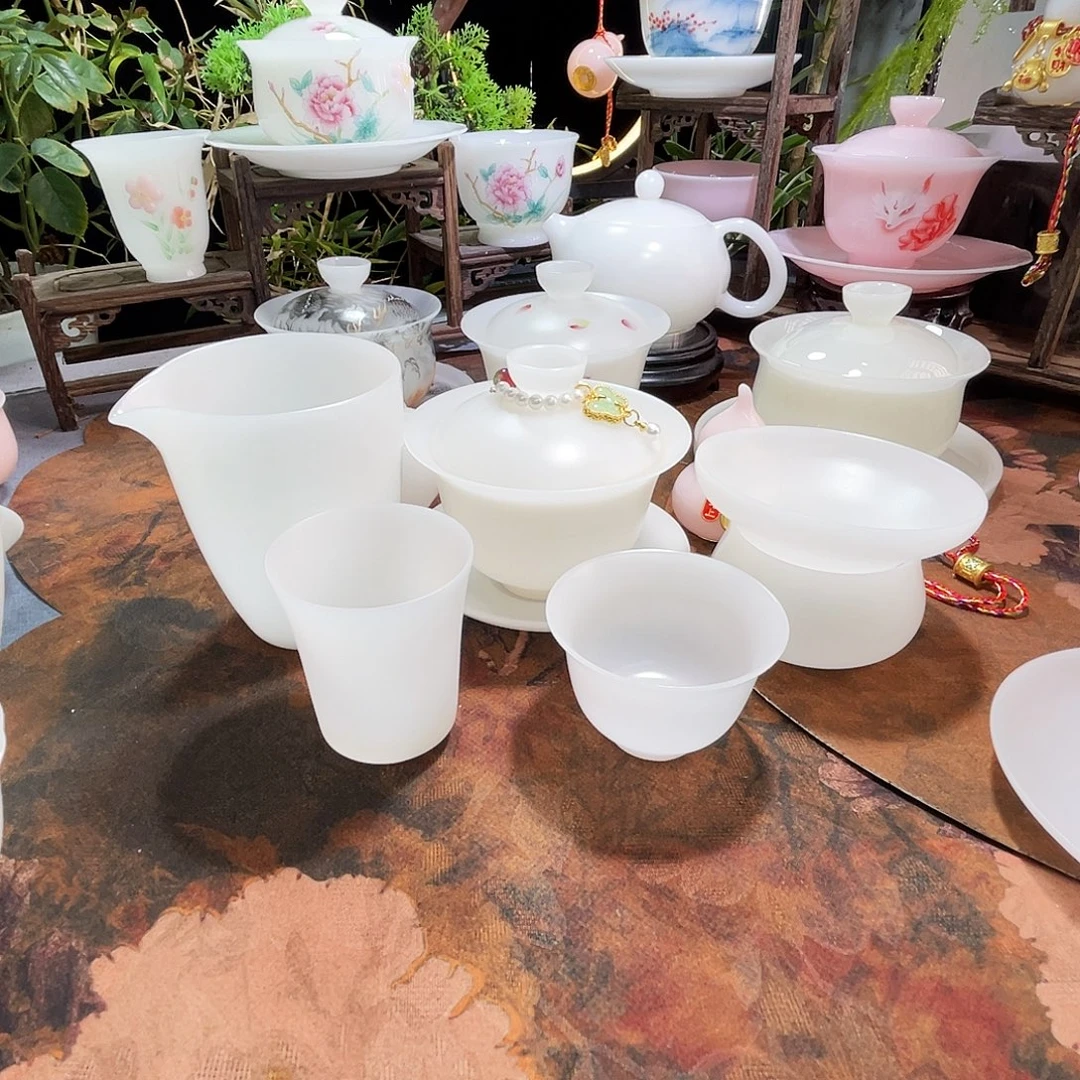冰晶璞玉素烧11件套装