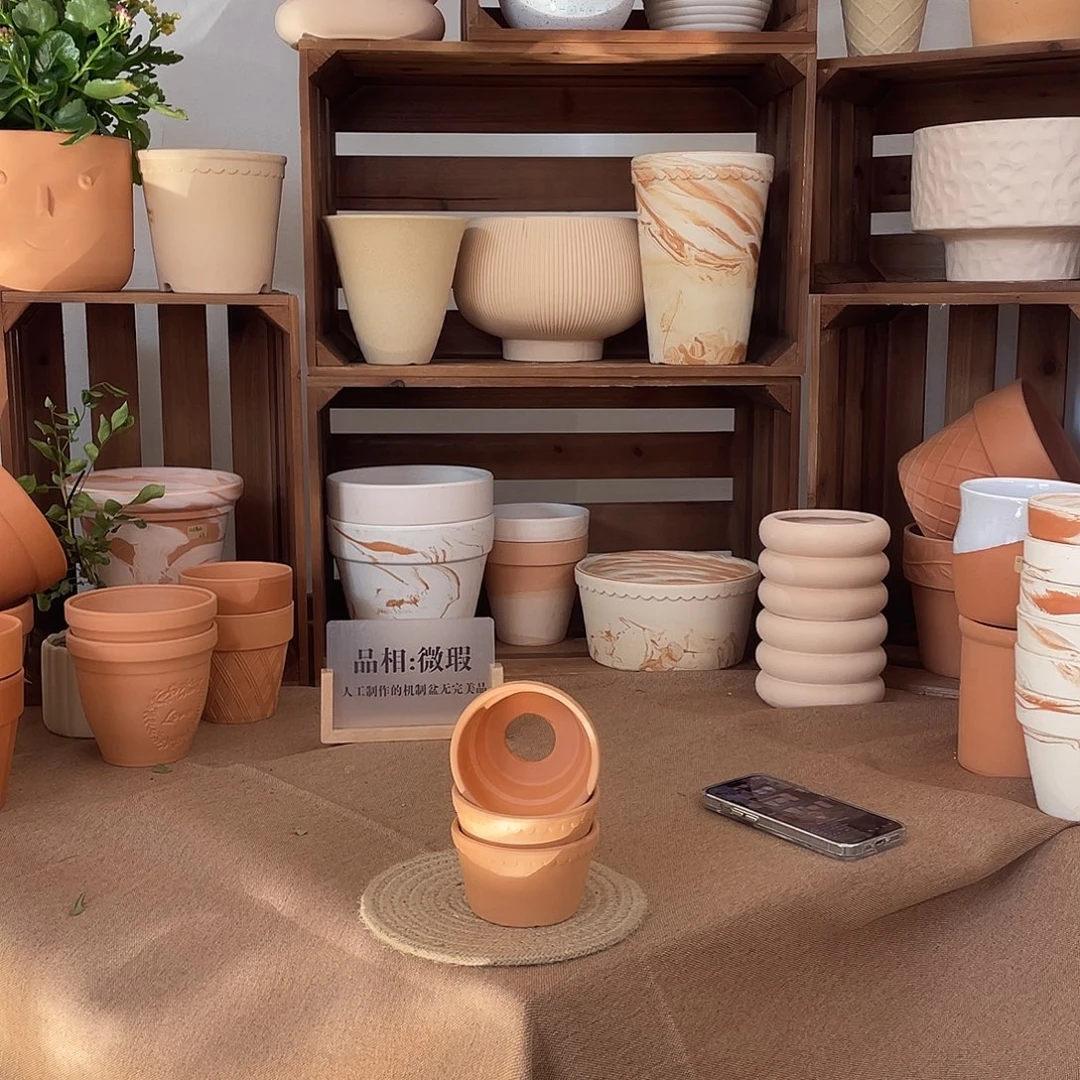 微瑕迷你赫莲娜矮盆9口5高（3个）