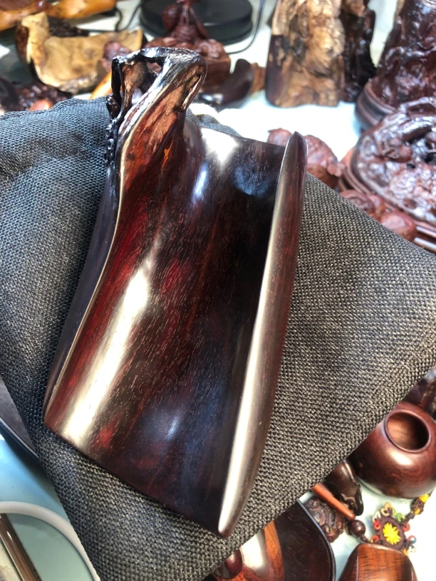 印度小叶紫檀，茶则