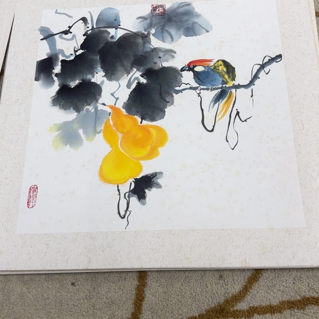 国画国画老师作品刘
