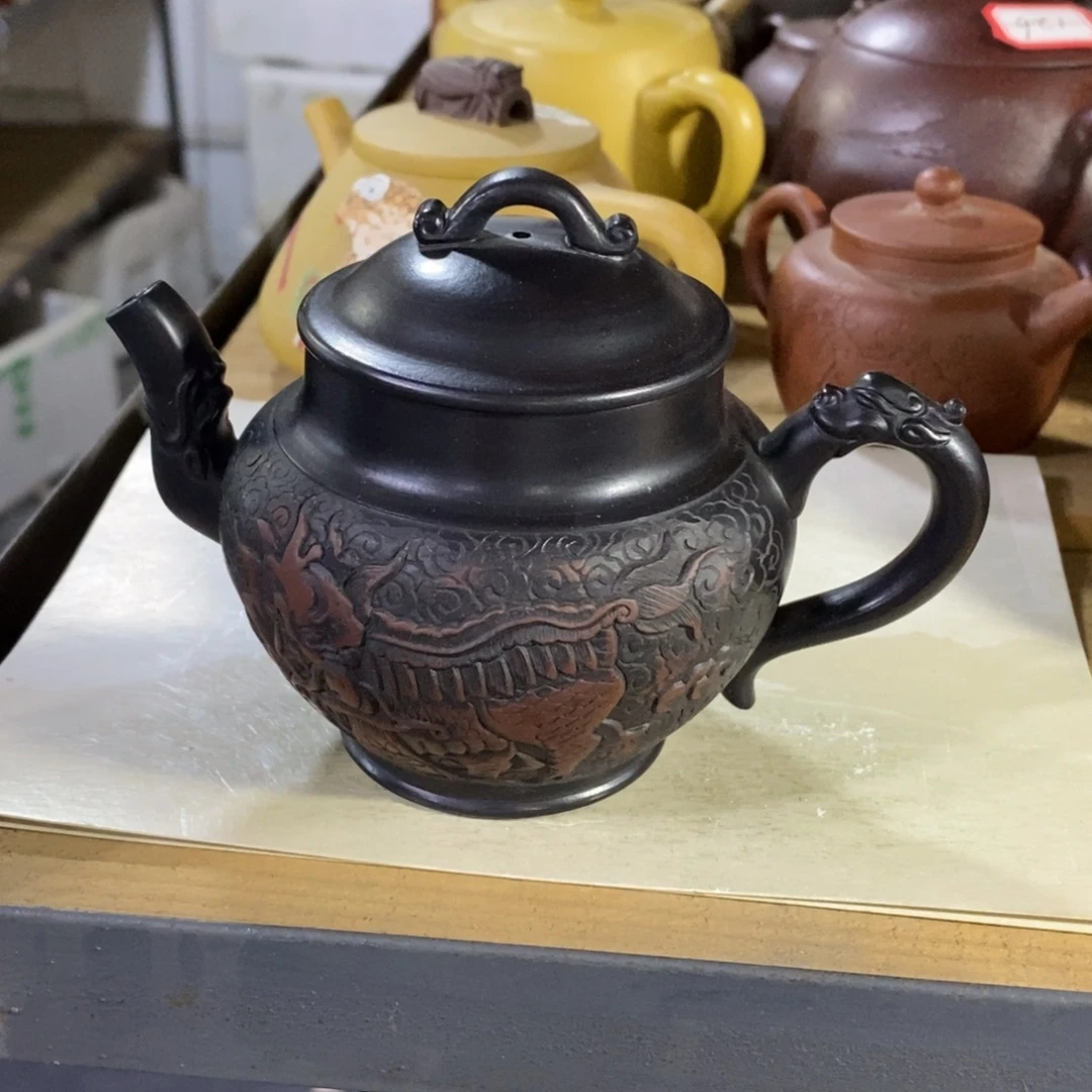 茶壶紫砂原矿手工132