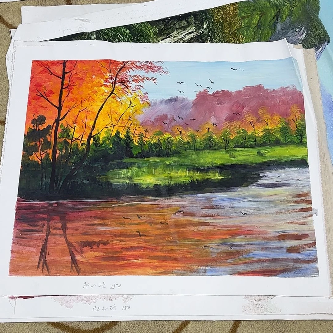 油画赵红玲油画作品艺