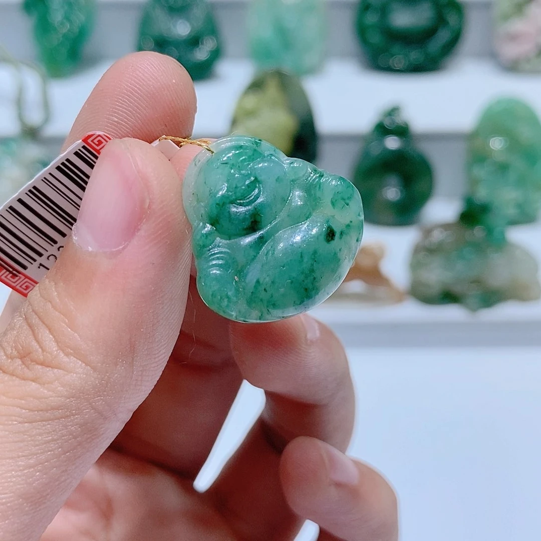 独山玉未镶嵌吊坠