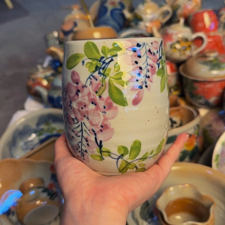 瓷片景德镇陶瓷手工手绘