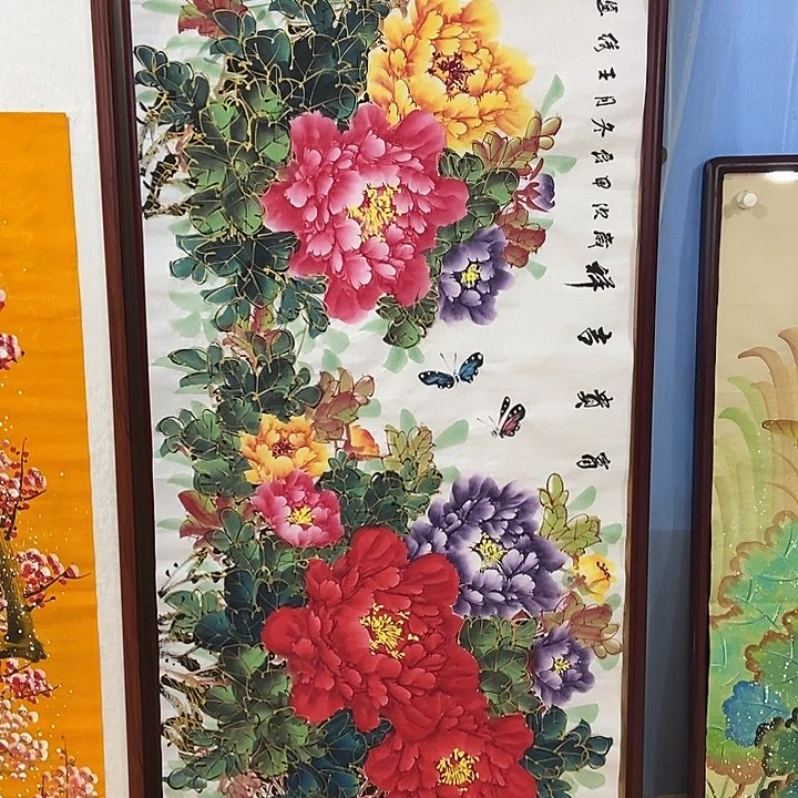 三个张画廊直播间！不带框