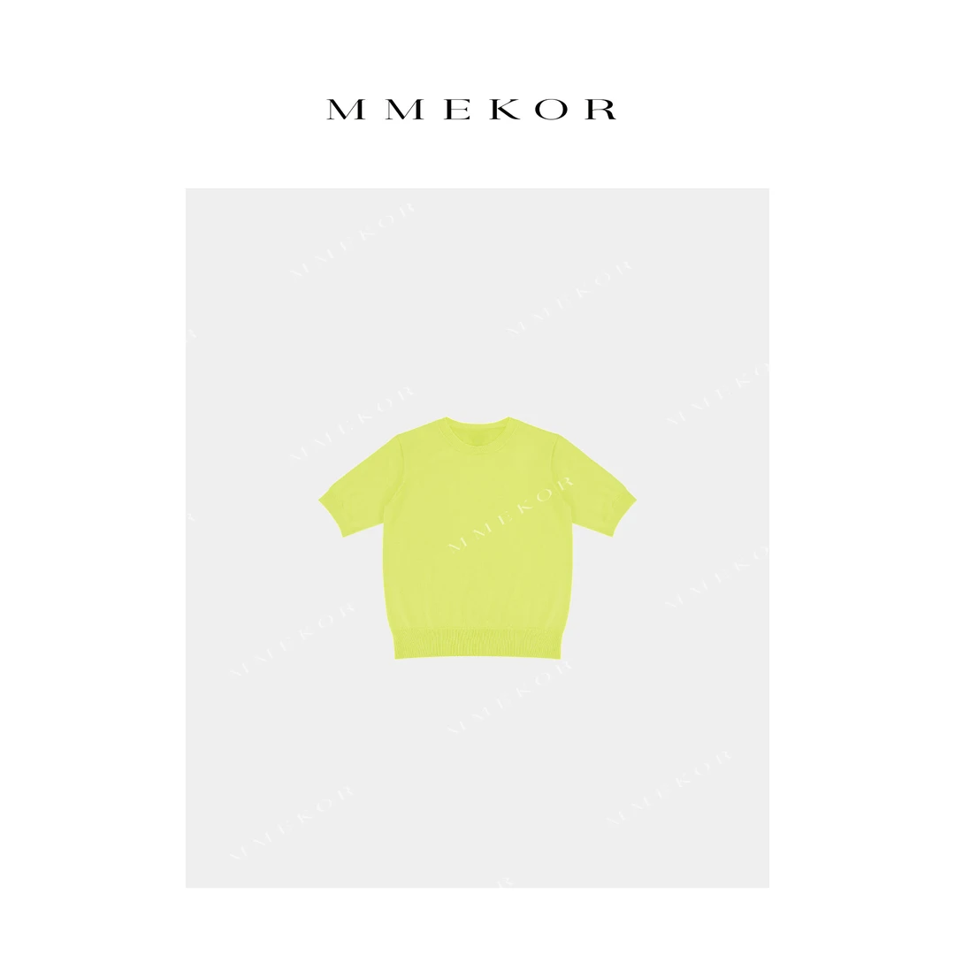 MMEKOR “嗲嗲千金”针织衫 丁达尔穿搭上衣 87769