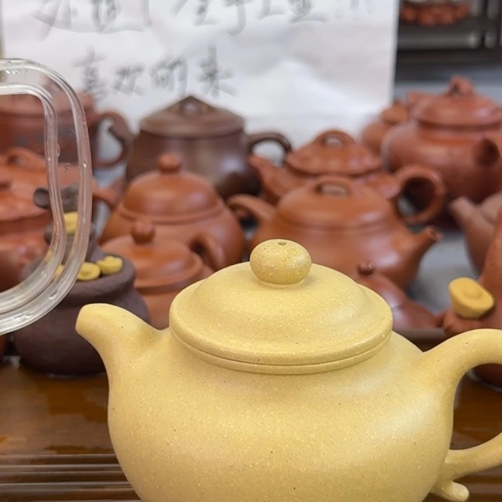 晓***4紫砂茶壶如意仿古绿泥