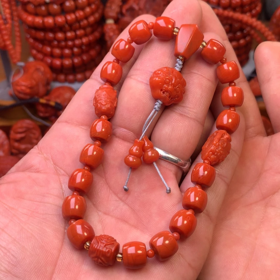 【闪购商品】南红玛瑙天然南红玛瑙配饰手持卡9➕未镶嵌