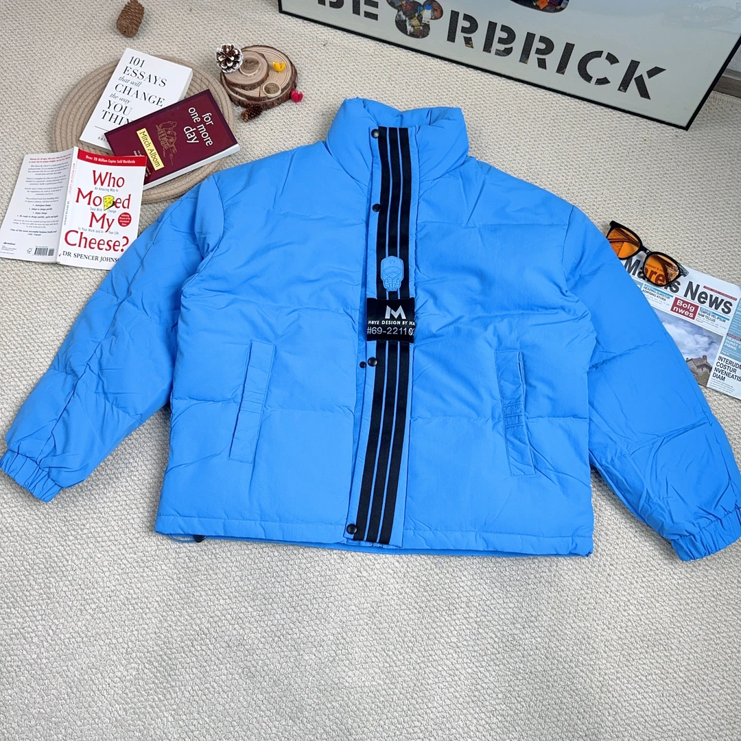 2024年冬季新款时尚百搭纯色长袖厚外套8975