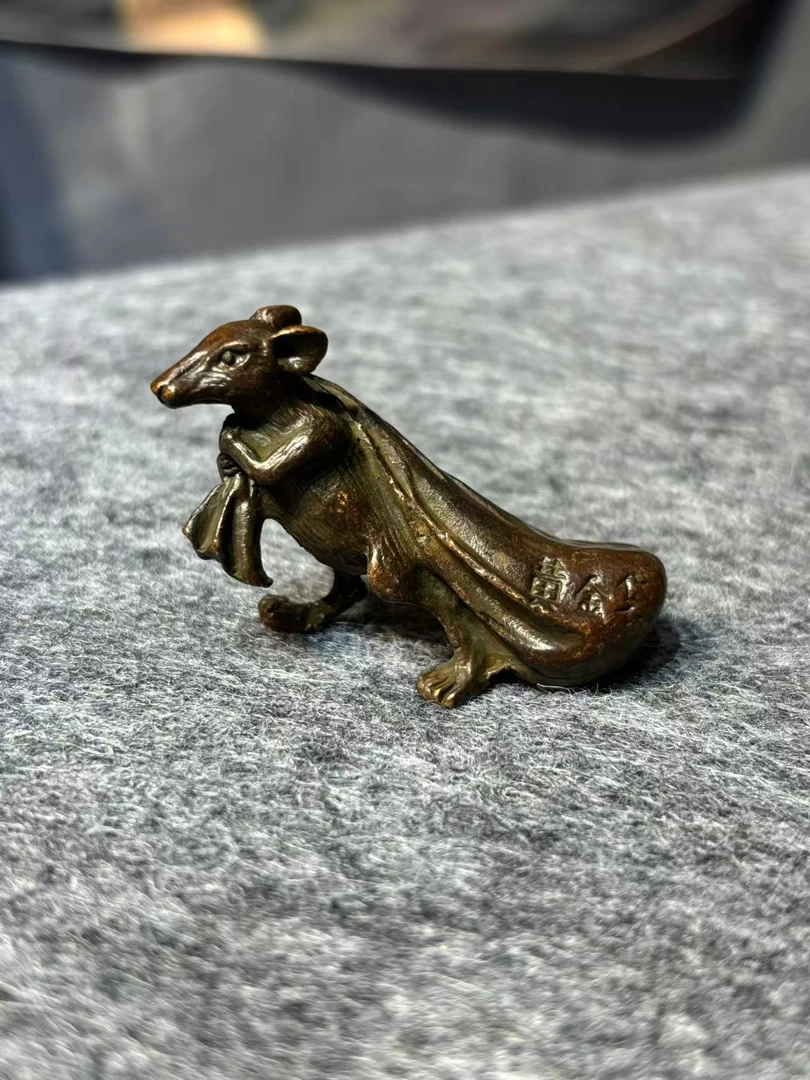 【闪购链接】A5铜黄金袋鼠摆件