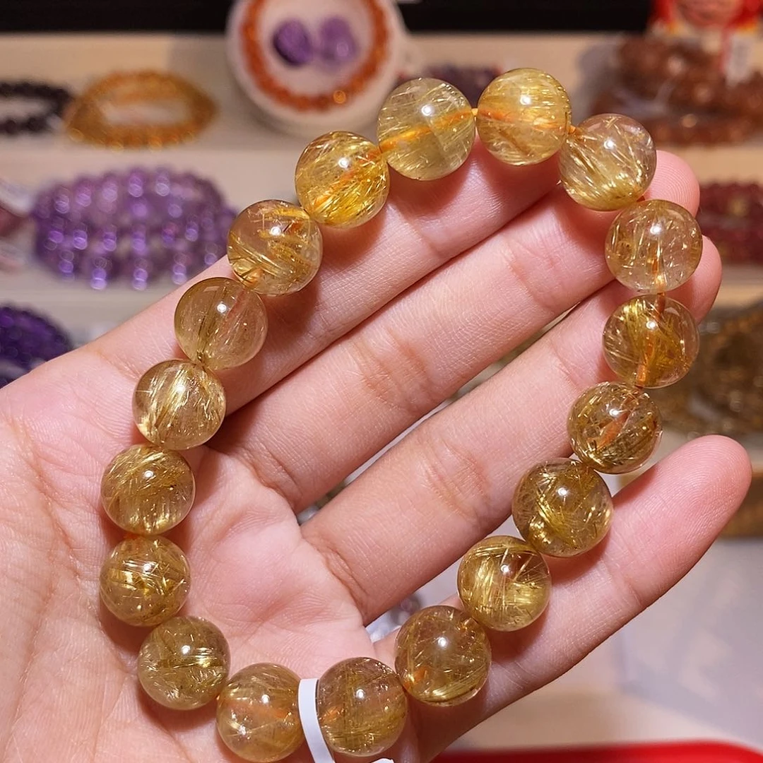 【闪购商品】发晶手串未镶嵌发晶11mm