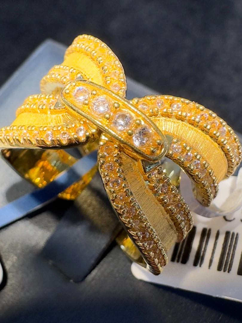 放心黄金店 足金999戒指5.17克(货号65）（1号货）