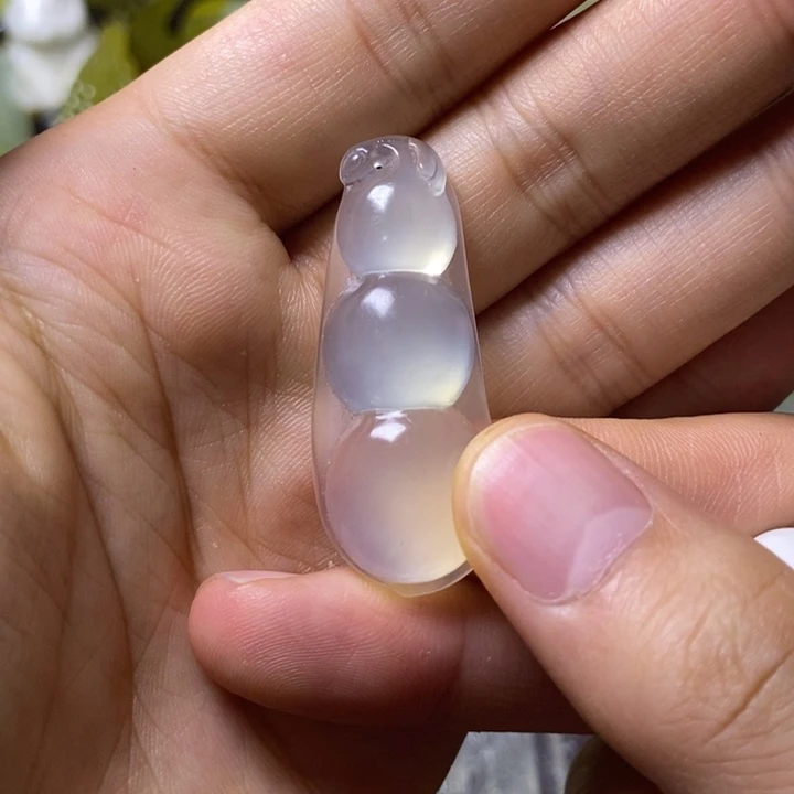 岫玉岫玉颈饰未镶嵌筱*姐