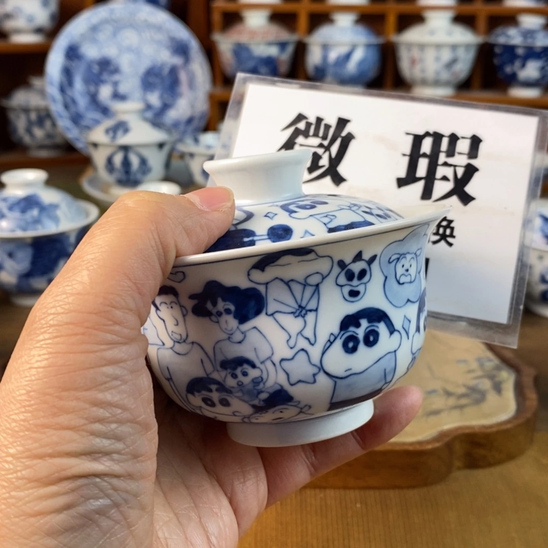 瓷片景德镇陶瓷手绘茶器225